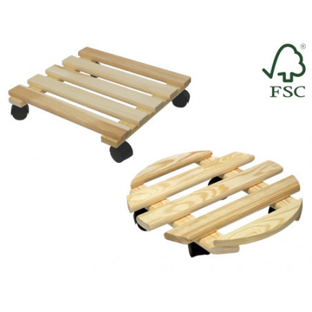 Sottovasi Alberiamo ROUND D35 – plastica nera rotondo ø35 cm – generico