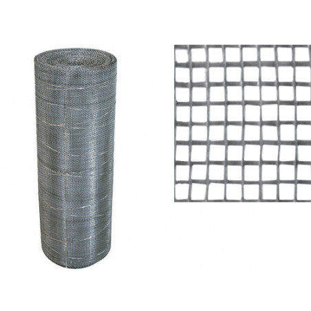 Rete quadra Nebraska H 60 cm foro 2×2 cm – acciaio zincato 20 m – robusta