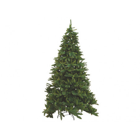 Albero Natale “Baviera” 210 cm – 1833 rami – PVC + PE – base metallo