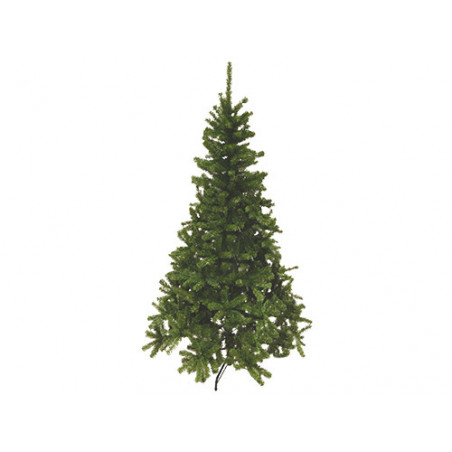 Albero Natale “Sestriere” 150 cm – ramificazioni dense – PVC verde – base metallo