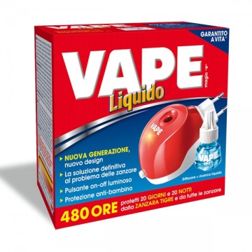 Elettroemanatore Liquido Spina + 1 Ricarica Vape