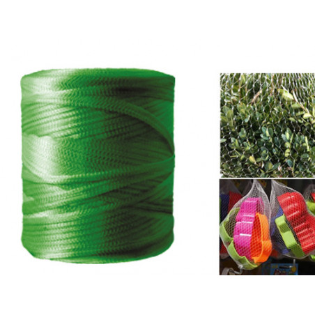 Rete tubolare imballaggio 50 cm × 100 m plastica verde – Brixo