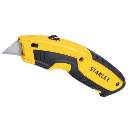 Coltello multiuso retrattile 18 mm per tagli precisi con vano lame – Stanley STHT10479-0