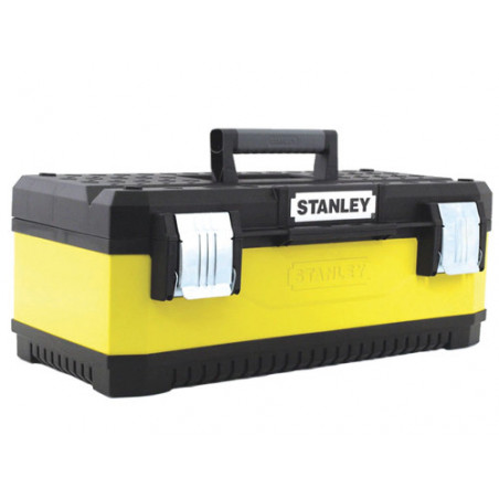 Cassetta utensili 66 cm metal-plastic con vassoio rimovibile e maniglia ergonomica – Stanley