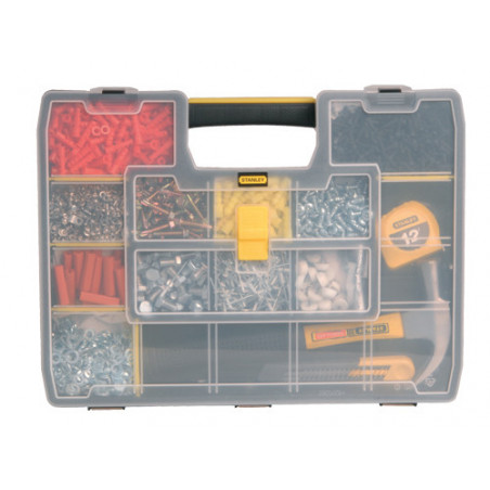 Organizer SortMaster 3-livelli 40×30×13 cm 12 tazze e divisori – Stanley