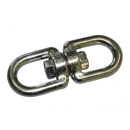 Givolari doppi in acciaio Ø 25 mm per sicurezza e linee vita – Art. 95