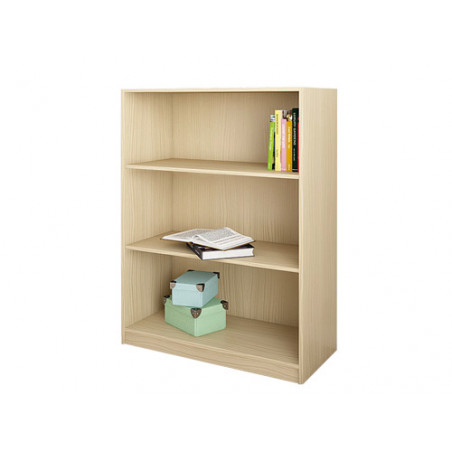 Libreria Laser 3 ripiani 85×38×79 cm in nobilitato olmo – CTF