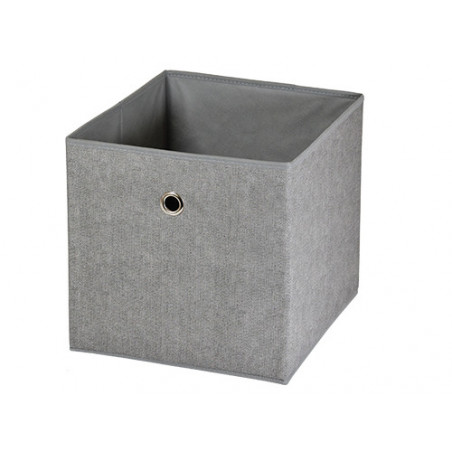Scatola cubica in TNT 32×32×32 cm per armadi e scaffali pieghevole – DOMO LIVING