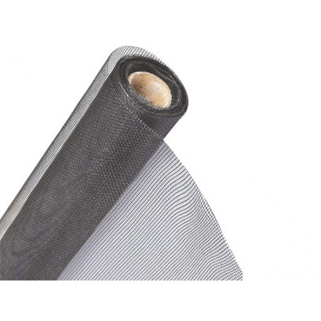 Zanzariera fibra vetro grigia H 80 cm rotolo 50 m