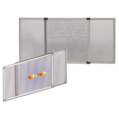 Zanzariera Stop Inset estensibile silver 100×70 cm – STOP INSET