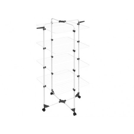 Stendibiancheria a torre Modular 4 piani 40 m con ruote – VILEDA