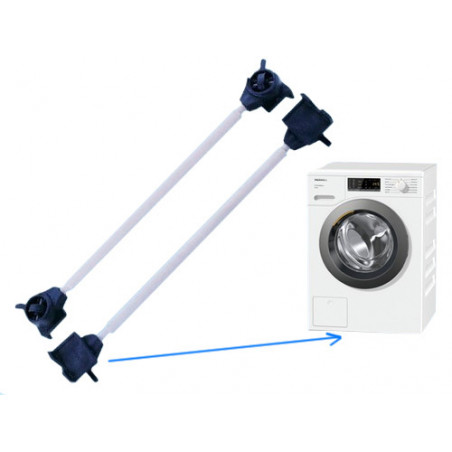 Carrello sposta-tutto regolabile 35–51 cm – multiuso