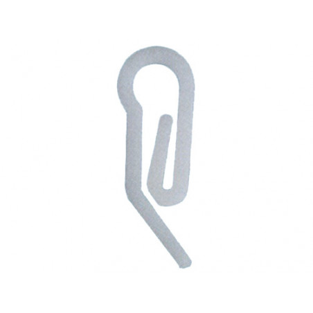 Ganci nylon per fettuccia tendaggi – confezione 1000 pezzi