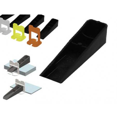 Cunei maxi autocentranti piastrelle cm 8 – confezione 250 pz – spessore variabile – DLIV C01