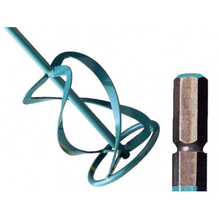 Agitatore Collomix MK140HF Hexafix Ø 140 mm – pala tripla per massetti e malte