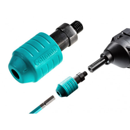 Adattatore Collomix M14 a Hexafix – convertitore per pale miscelatrici – Collomix