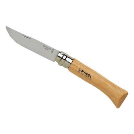 Coltello Opinel Virobloc Inox N.07 lama 8 cm – outdoor resistente e sicuro – Opinel