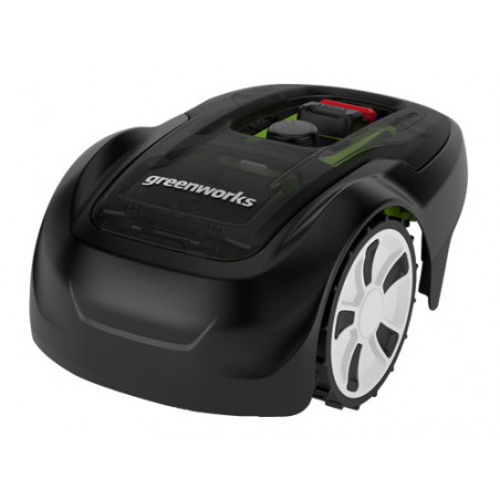 Tosaerba robot Greenworks Optimow 5 48 V – taglio 550 m², Bluetooth, brushless