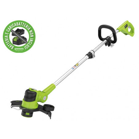 ELIMINARE H8Tagliabordi a batteria 48 V 30 cm G48LT30 peso 2,2 kg – Greenworks