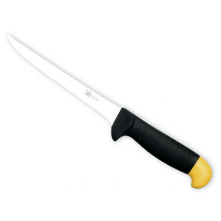 Coltello disossare Due Buoi art. 831 lama 14,5 cm inox manico plastica anti-taglio