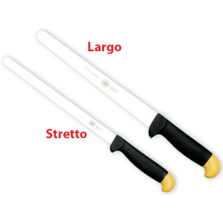 Coltello prosciutto Due Buoi art. 811MEP lama 26 cm larga 35 mm inox