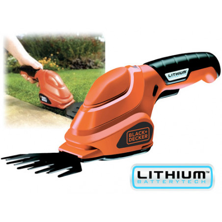 Cesoie cordless 3,6 V lama 20 cm per potatura di precisione – GSL 200 compatte – Black & Decker