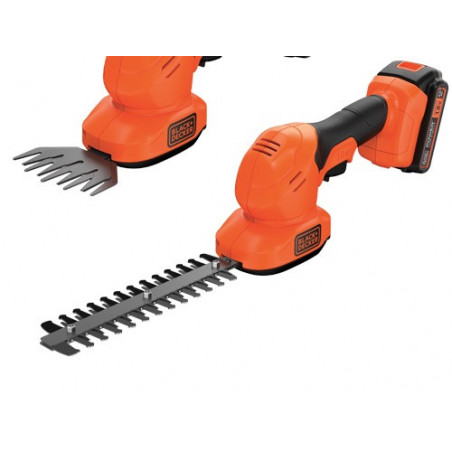 Cesoie sfolltirami cordless 18 V lama 20 cm con doppia funzione – BCSS 18D1 per dettagli verdi – Black & Decker