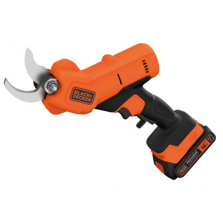 Forbici potatura cordless 18 V lama 17 cm – BCP P 18D1 ergonomiche – Black & Decker