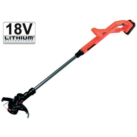Tagliabordi cordless 18 V lama 25 cm telescopico – ST 182320 con doppia impugnatura – Black & Decker