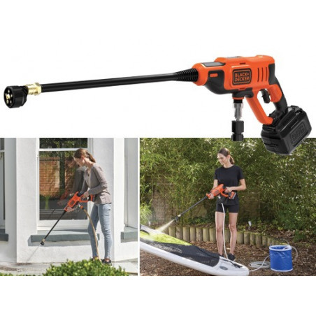 Idropulitrice cordless 18 V 350 PSI PowerConnect – BCPC 18D1 versatile – Black & Decker