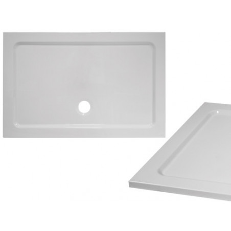 Piatto doccia slim 80×120 cm in materiale anti-scivolo – Brixo
