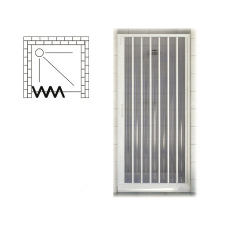 Parete doccia PVC Murena 120 cm trasparente – Brixo