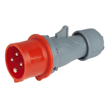 Spina industriale 3P+T 16 A 380 V IP44 – mod. 9214