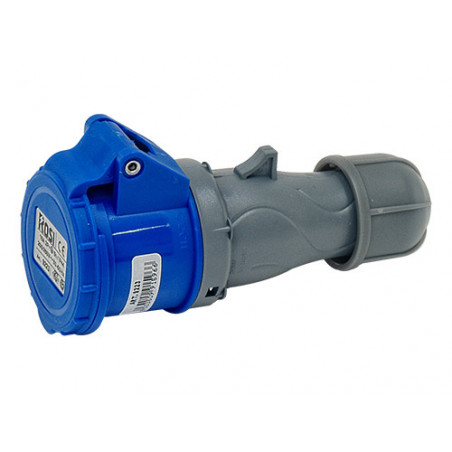Presa industriale 2P+T 16 A 220 V IP44 – mod. 9223