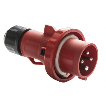 Spina industriale 3P+T 16 A 380 V IP44 – mod. 8214