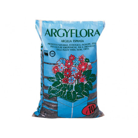 Argilla espansa 10 L granulato 4–8 mm per drenaggio