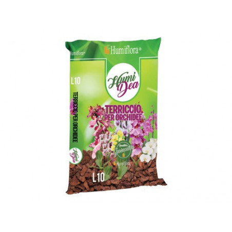 Terriccio ammendante per orchidee 10 L con corteccia e sfagno