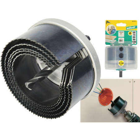 Sega a tazza 65–100 mm H 38 mm per muratura – 8918000