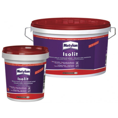 Colla MetyLan Isolit 7 kg potenziata – adesivo murale e multiuso