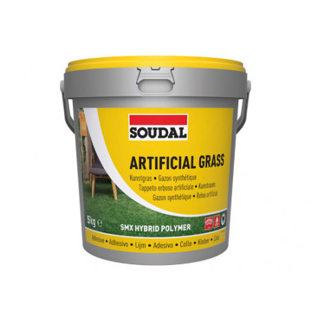 Adesivo Soudal per prato artificiale 5 kg – fissaggio erboso