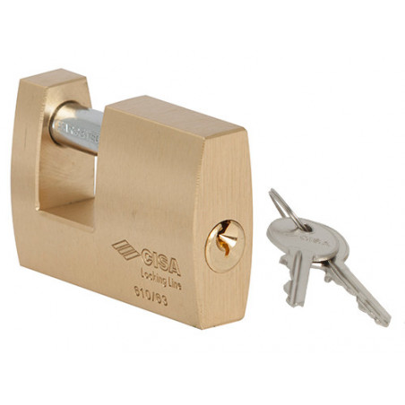 Lucchetto Cisa Lockingline A21610 50 mm compatto – doppio cilindro