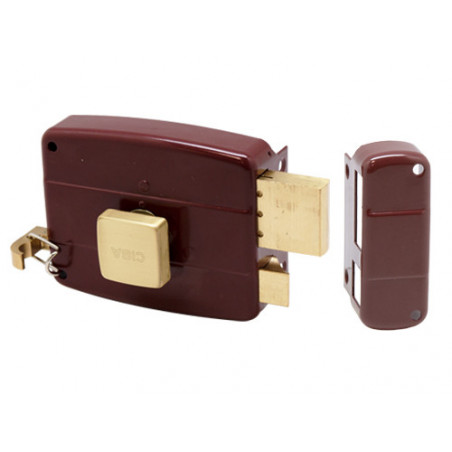 Serratura Cisa C.Staccato 50110/70/D/N6 lato destra 12 V – stacco molla 70 mm, classe 6