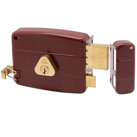 Serratura fissa Cisa C.Fisso 50121/60/D/N6 lato destra 12 V – stacco molla 60 mm, classe 6
