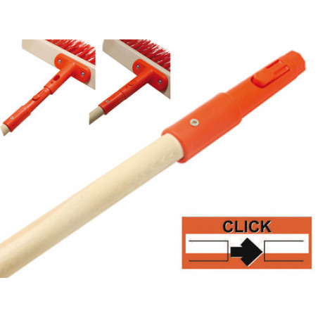Manico Brixo Ergo Click altezza 140 mm con chiusura a scatto – design ergonomico