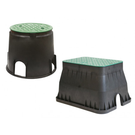 Pozzetto circolare per valvola 20×23 cm – contenitore PVC