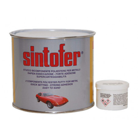 Stucco bicomponente per ferro tubetto 175 ml – ritocchi e stuccature – Sintolit Ferro