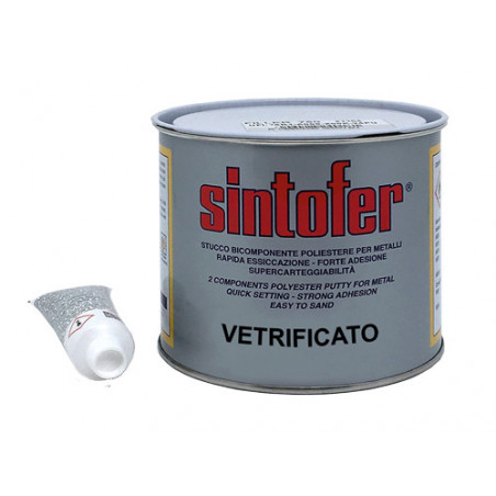 Stucco bicomponente vetrificato Sintofer Filler 750 ml – finitura lucida – Sintolit
