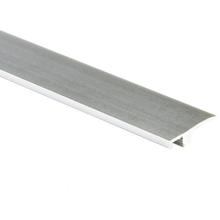Profilo terminale alluminio pavimento SPC 7×25×2700 mm – bordo elegante