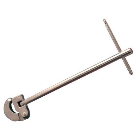 Chiave lavabo fissa Brixo 270 mm – apertura universale, testa snodata