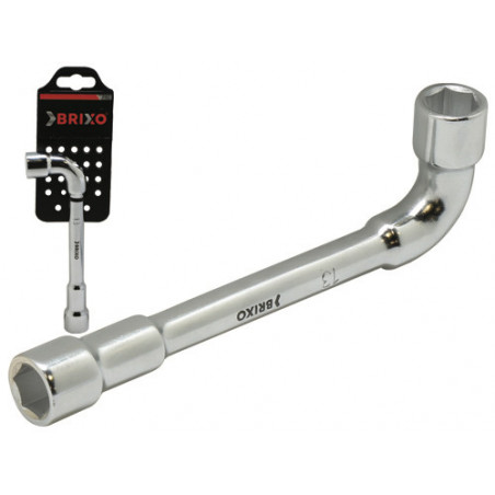 Chiave a pipa 9 mm – acciaio CV 90° L 130 mm – Brixo